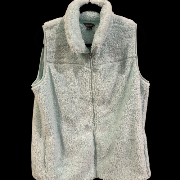 NWT Eddie Bauer fleece vest size large - Picture 1 of 5